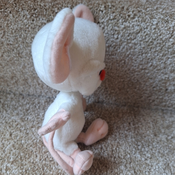 Vintage 1994 Dakin Pinky and the Brain 8" Plush - Picture 3 of 7